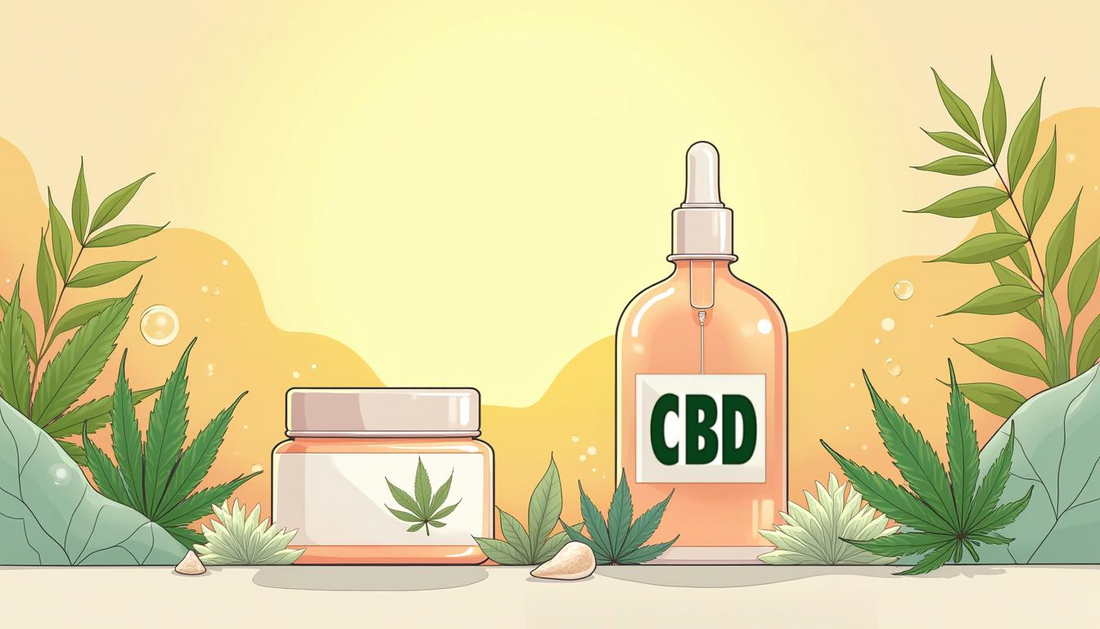 CBD kosmetika ir CBD pagrindu pagaminti grožio produktai