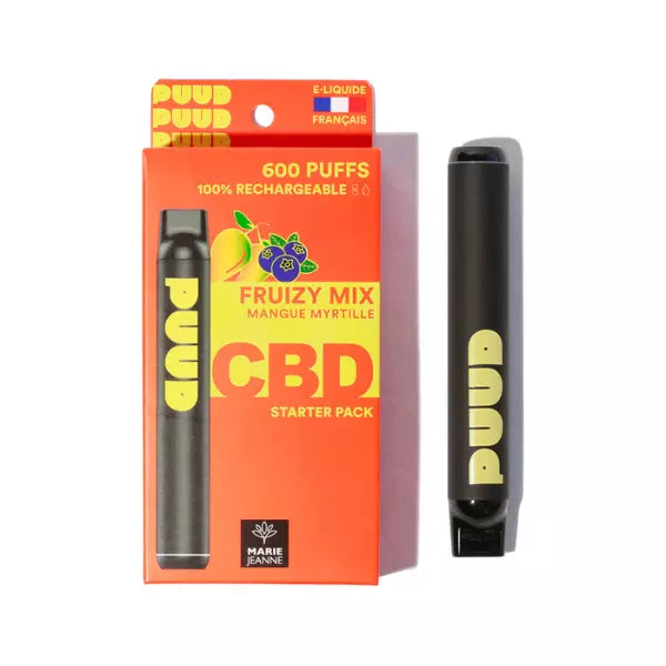 Vape Pen Mango CBD papildymų rinkinys