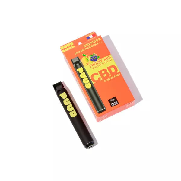 Vape Pen Mango CBD papildymų rinkinys