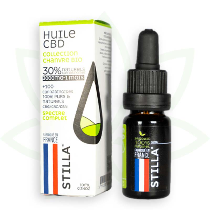 Cbd kanapių aliejus 30 procentų 10ml pilno spektro stilla Prancūzija mafrenchweed 8