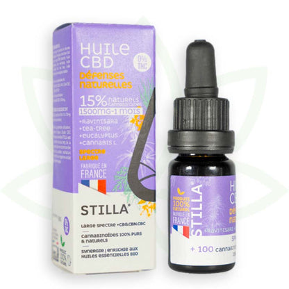 cbd natūralus gynybos aliejus 15 proc. 10ml plataus spektro stilla france mafrenchweed 5