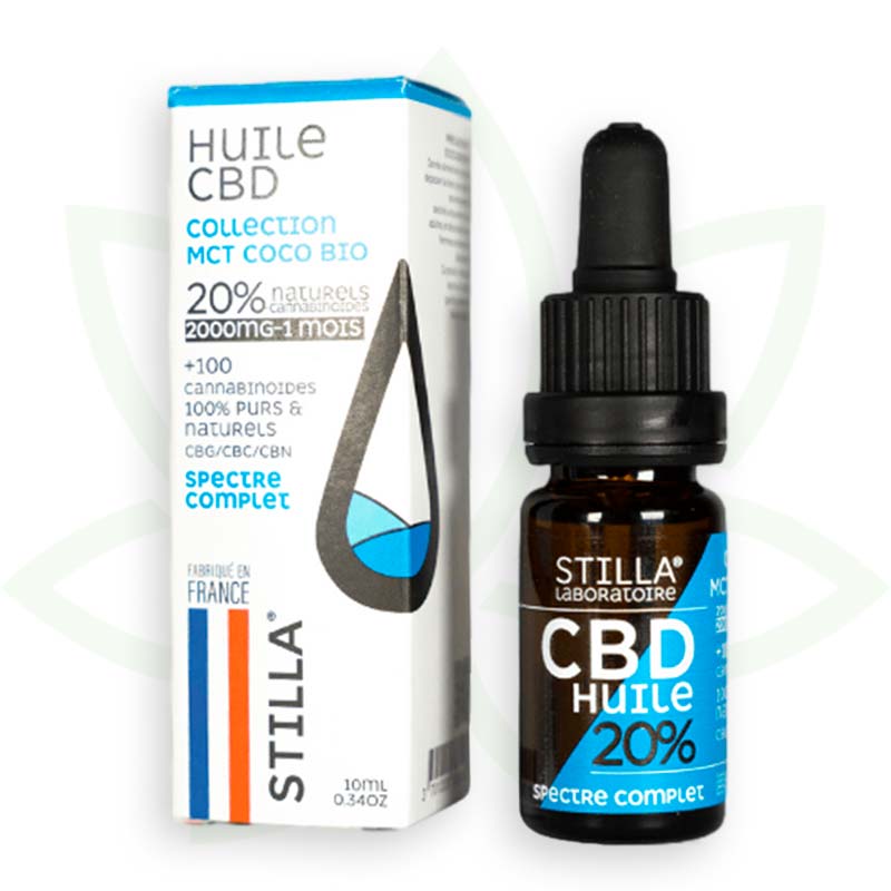 cbd aliejus mct coco 20 proc. 10ml pilno spektro stilla france mafrenchweed 4